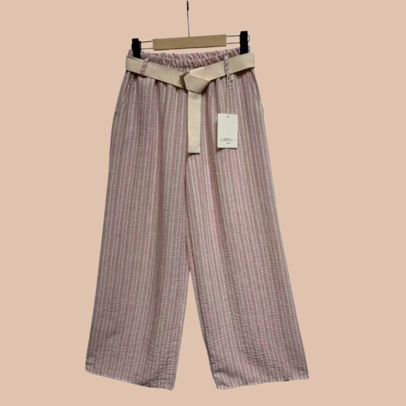 Pantalon Large à rayures Rosalia