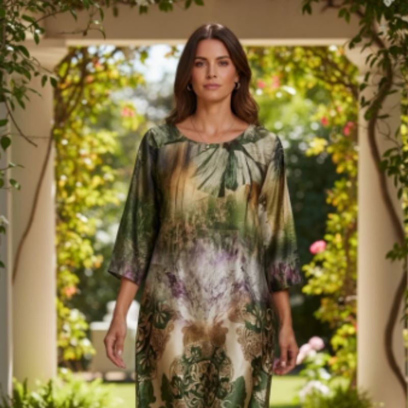 Robe en Soie Mylena