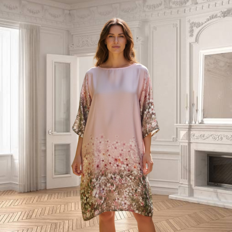 Robe Tunique Satinée Roxane