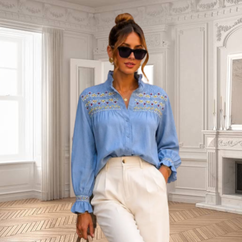 Chemise Smock Bohème Chic - Noélie
