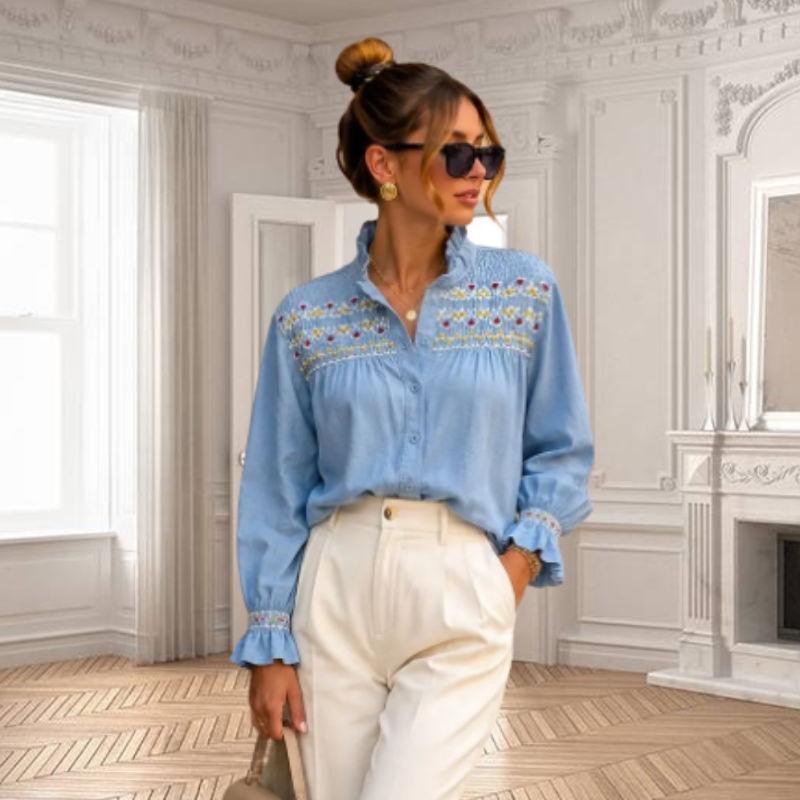 Chemise Smock Bohème Chic - Noélie