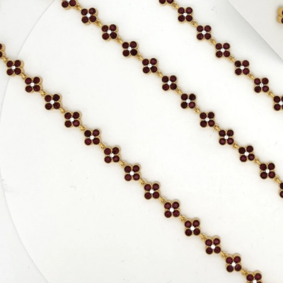 Parure Trèfle-Collier & Bracelet