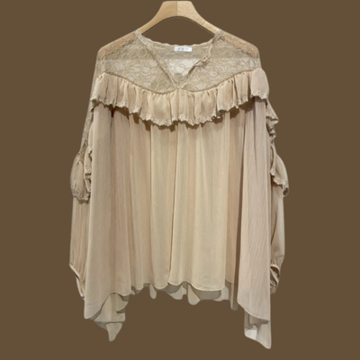 Chemise Juana en Voile & Dentelle