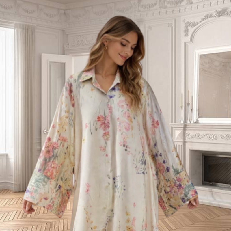 Robe Chemise Satinée Ranelle