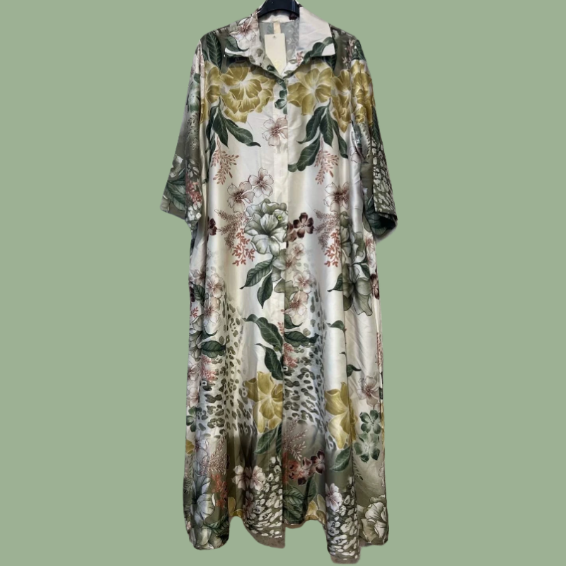 Robe Chemise Satinée Lana