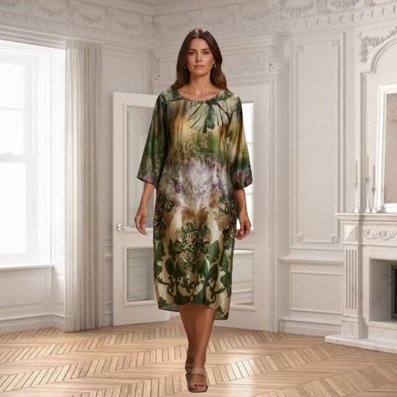 Robe en Soie Mylena