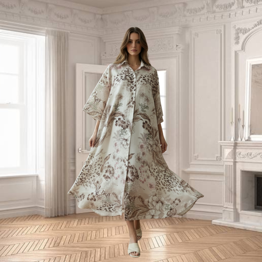 Robe Chemise Satinée Lana